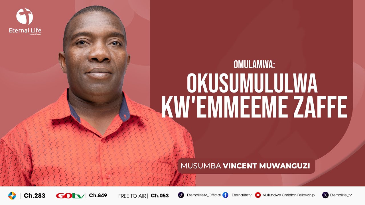 OKUSUMULULWA KWE'EMMEEME ZAFFE NE MUSUMBA VICENT MUWANGUZI