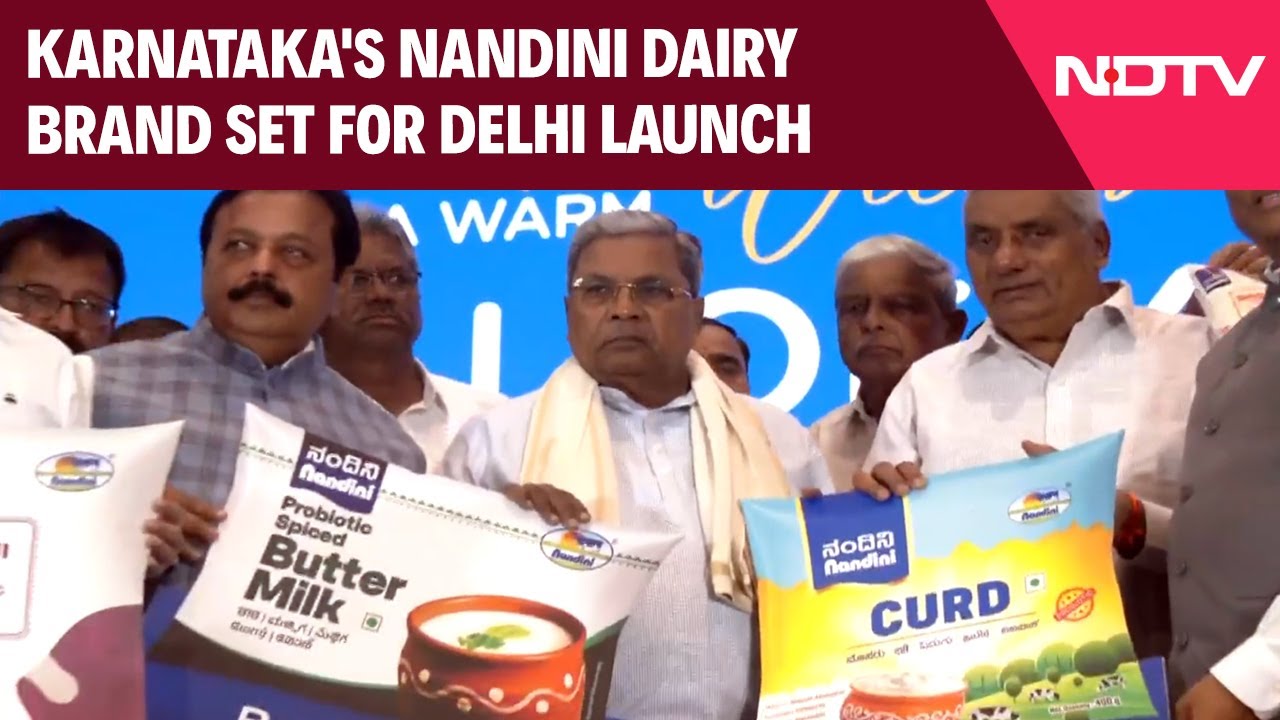 Karnataka Nandini Dairy | Year After Milk Row, Karnataka's Nandini Dairy Brand Set For Delhi Launch