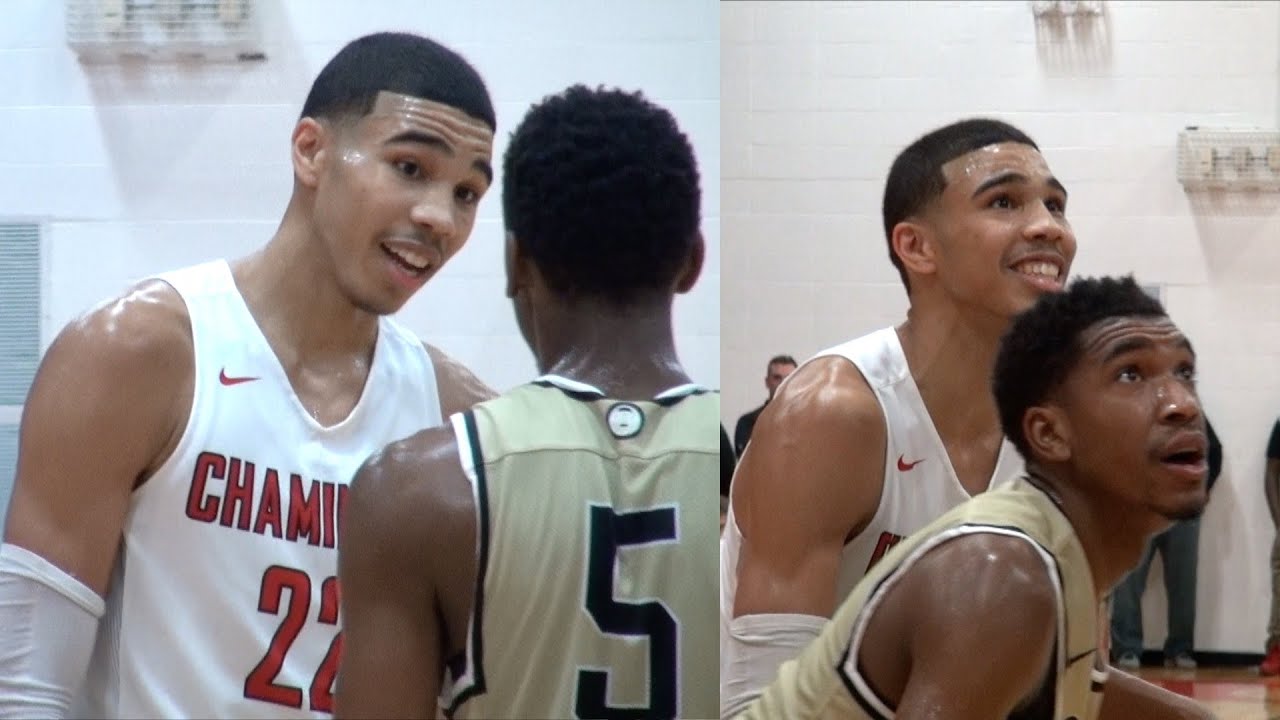 Jayson Tatum vs Malik Monk back in HS!