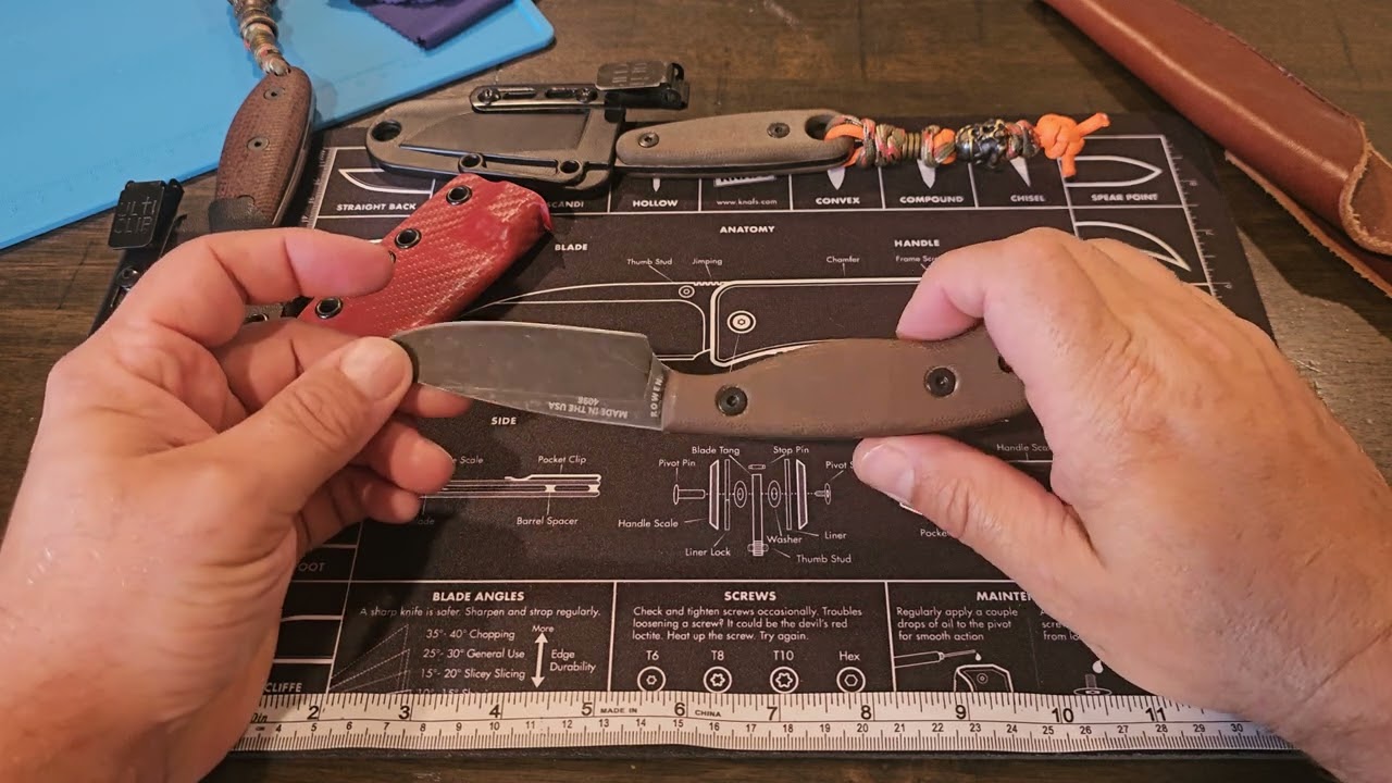 ESEE JG3 with custom sheath