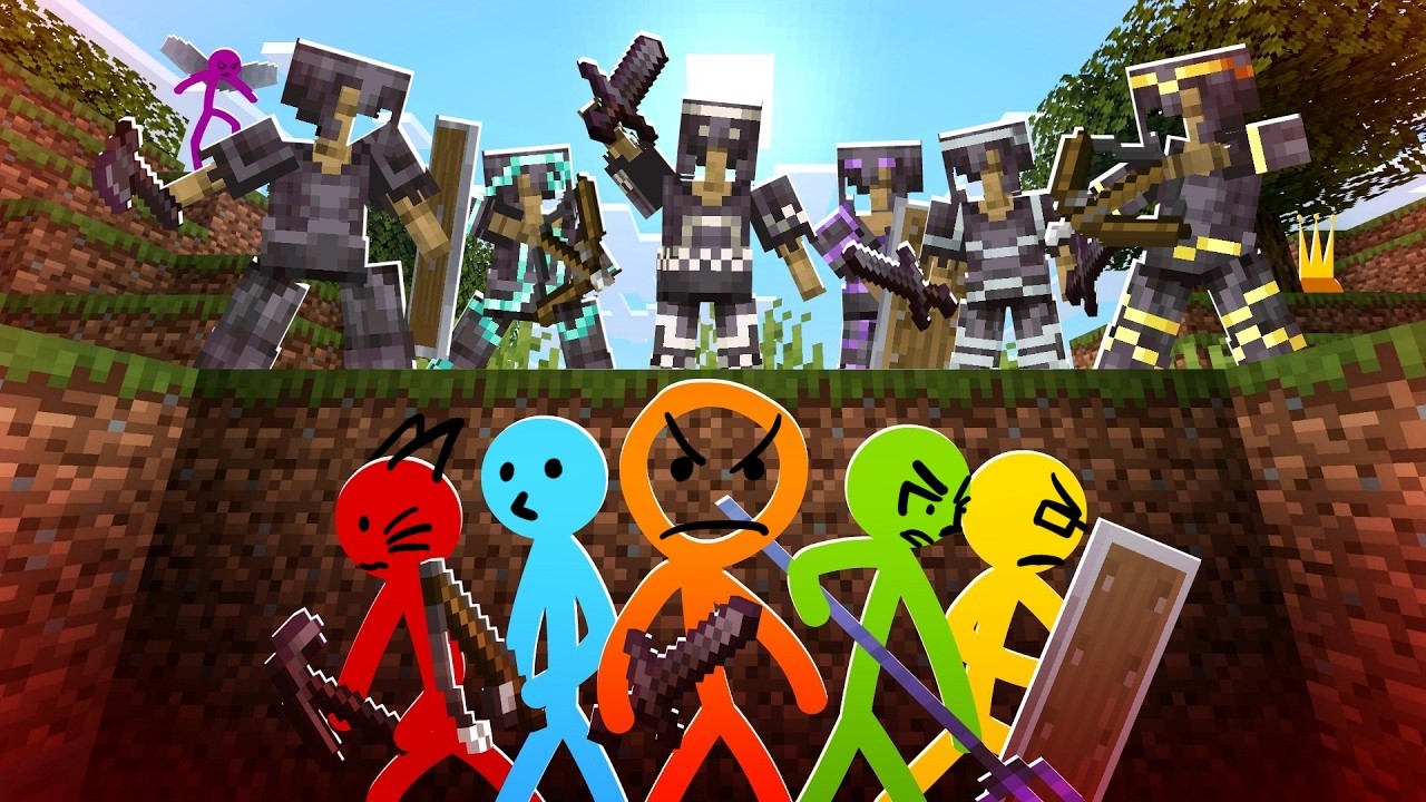 Я озвучивал Hardcore Manhunt - Animation vs. Minecraft Shorts, эпизод 37