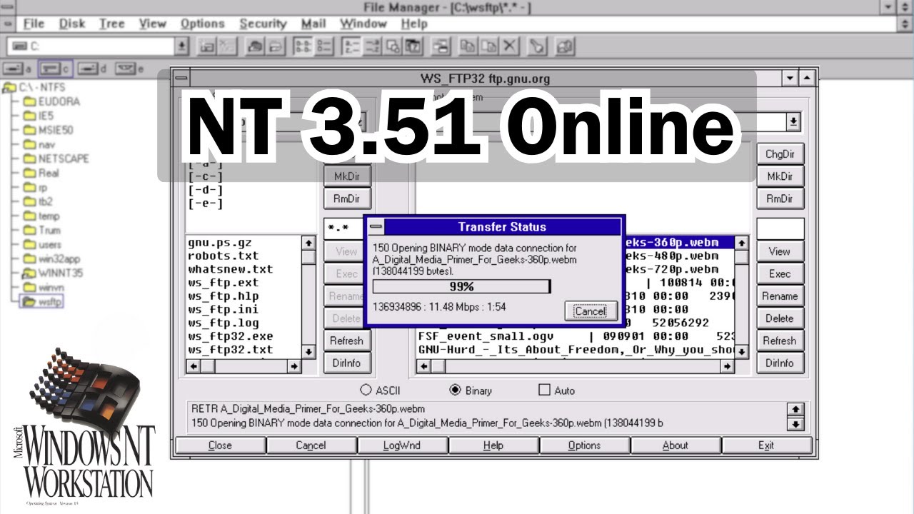 Windows NT 3.51 on the Internet - What Still Works?