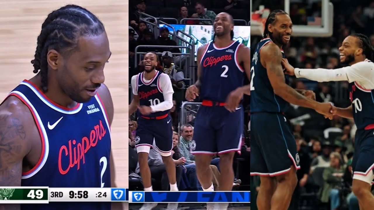 Kawhi Leonard Is Having SO MUCH Fun With Darius Garland 😭