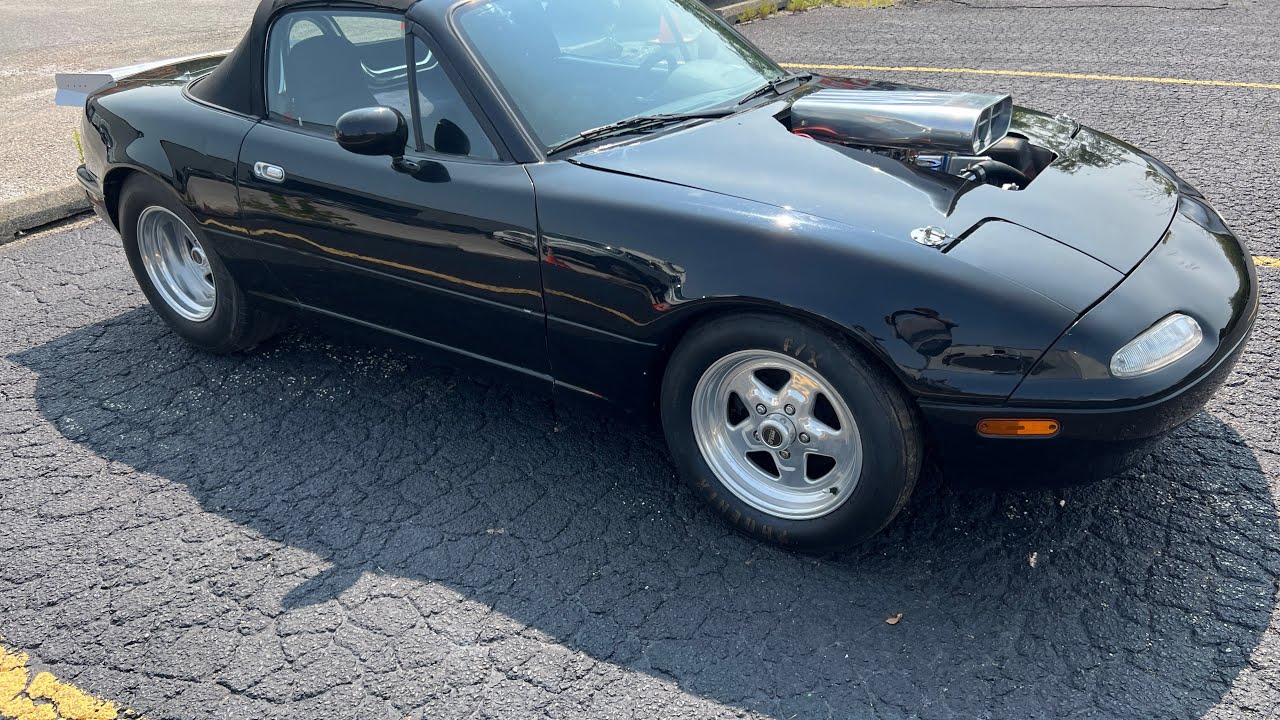 Miata with a old school small block Miata V8