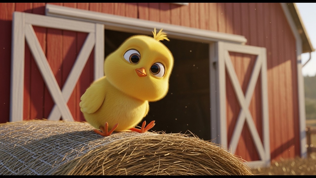 Little Chick Song | Cute Animal Song | Toddler Sing Along