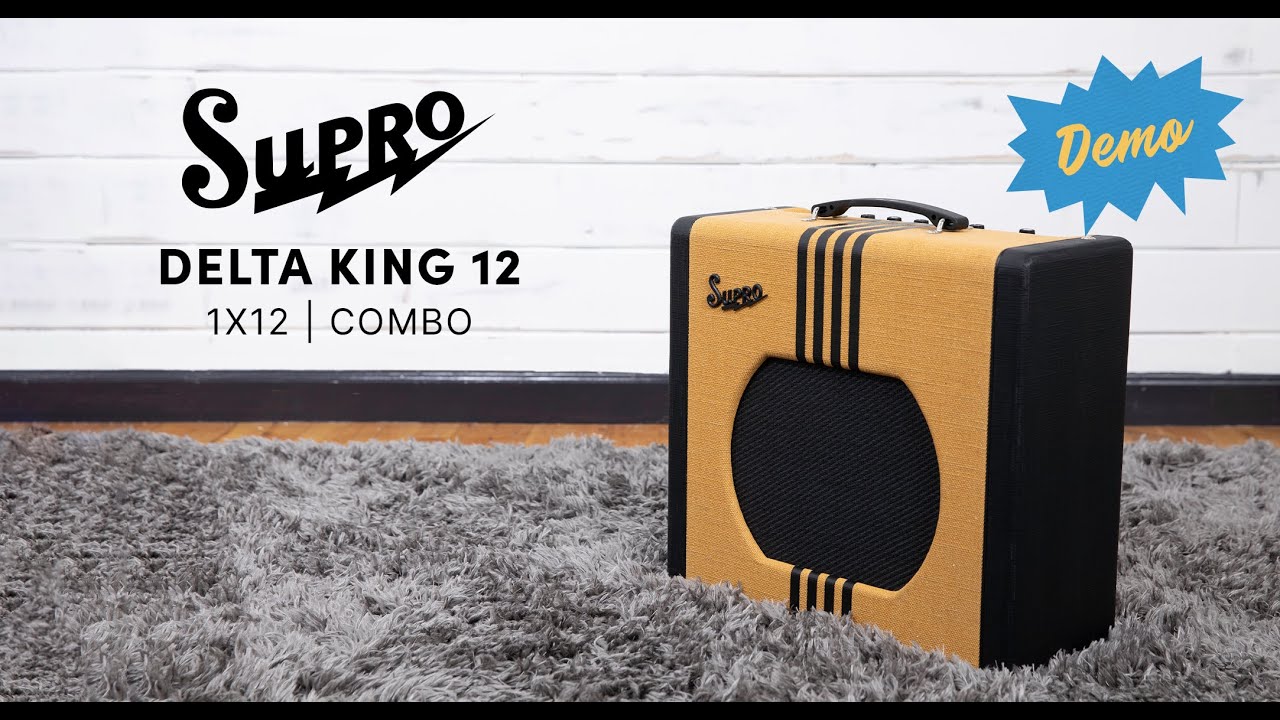 Delta King 12 Demo with Brandon Niederauer | Supro