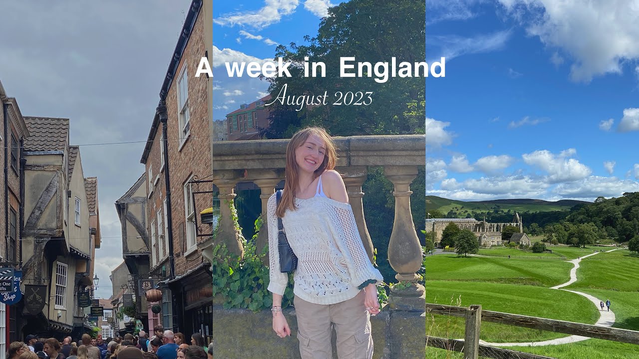 A Week in England, Yorkshire 🏴󠁧󠁢󠁥󠁮󠁧󠁿 ⛪️ 🌳🦋🌾