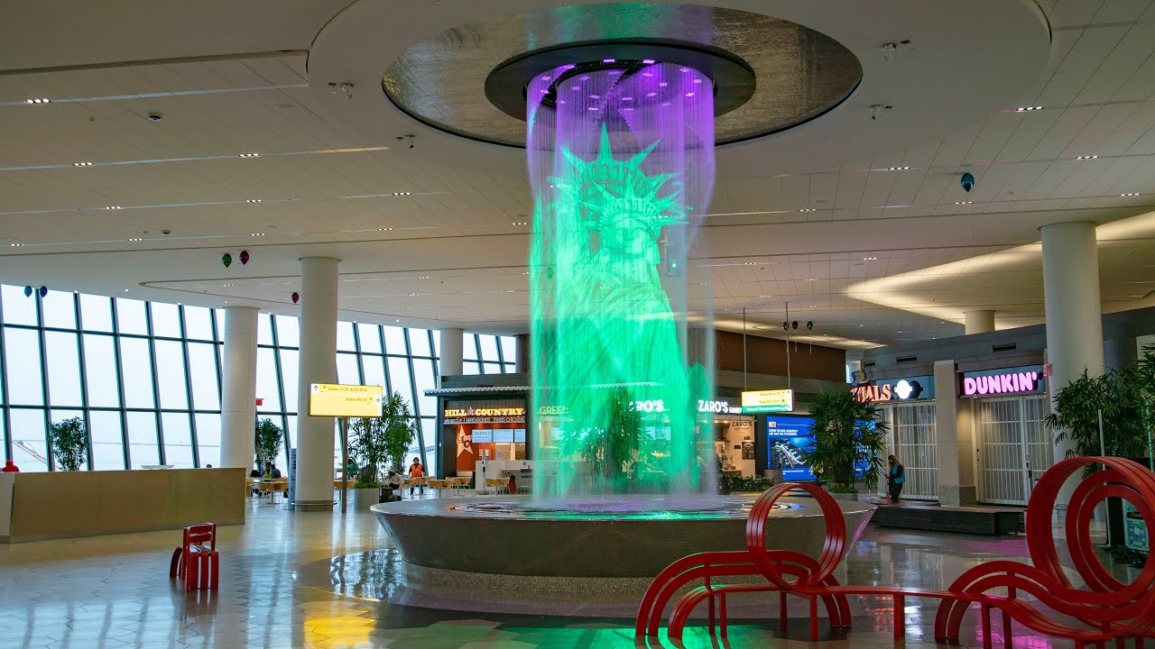 Terminal B Water Feature Show, 