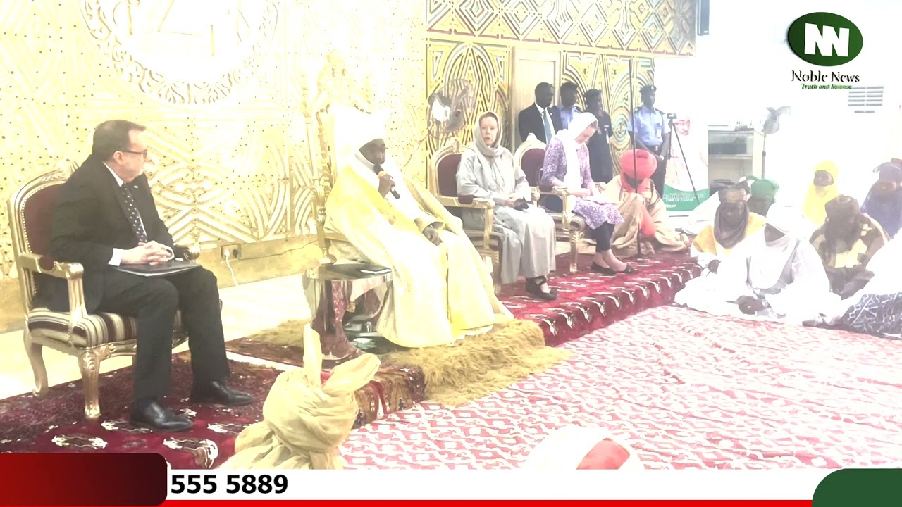 CULTURAL, DIPLOMATIC EXCHANGE: U.S. Ambassador Meets Emir of Zazzau