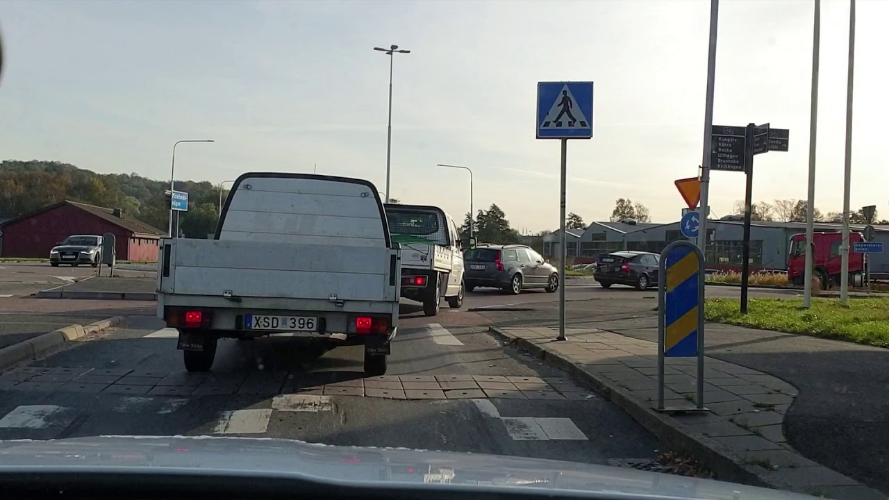 Göteborg Hisingen pröva körinig,  Backaplan, E6 Oslo, Tagane.