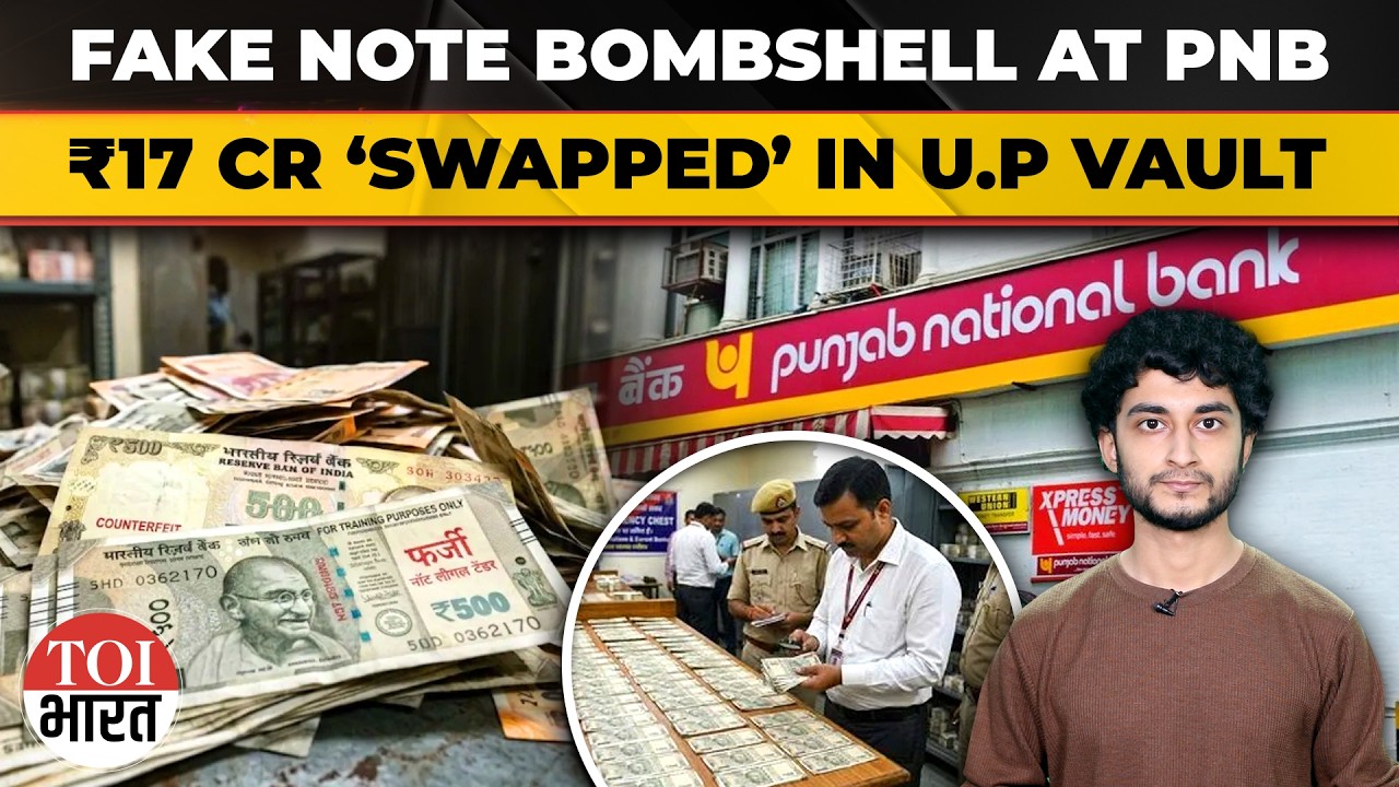 Cash Shortage Unlocks ₹17 Crore Fake Note Mystery At PNB&rsquo;s Saharanpur Currency Chest