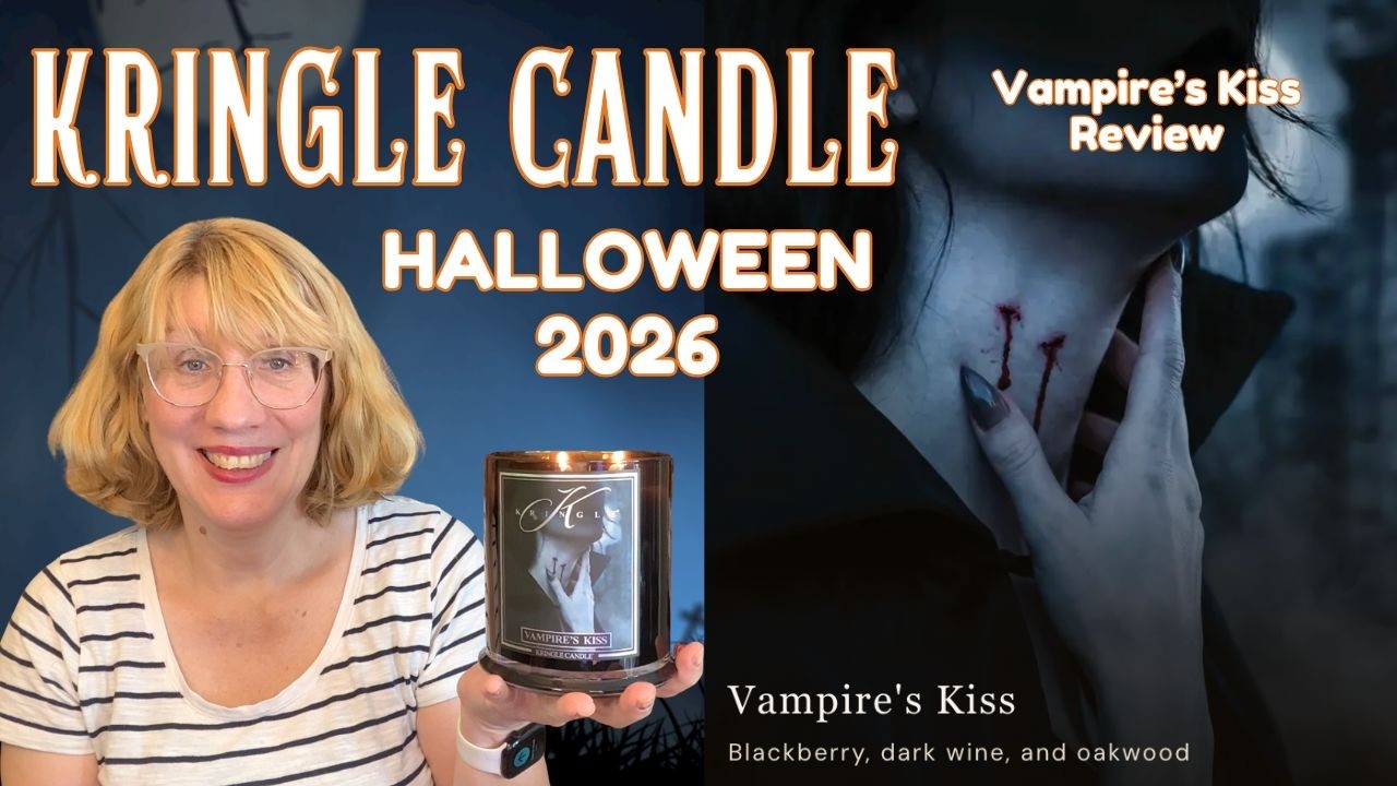 Обзор хэллоуинской свечи Vampire's Kiss от Kringle Candle