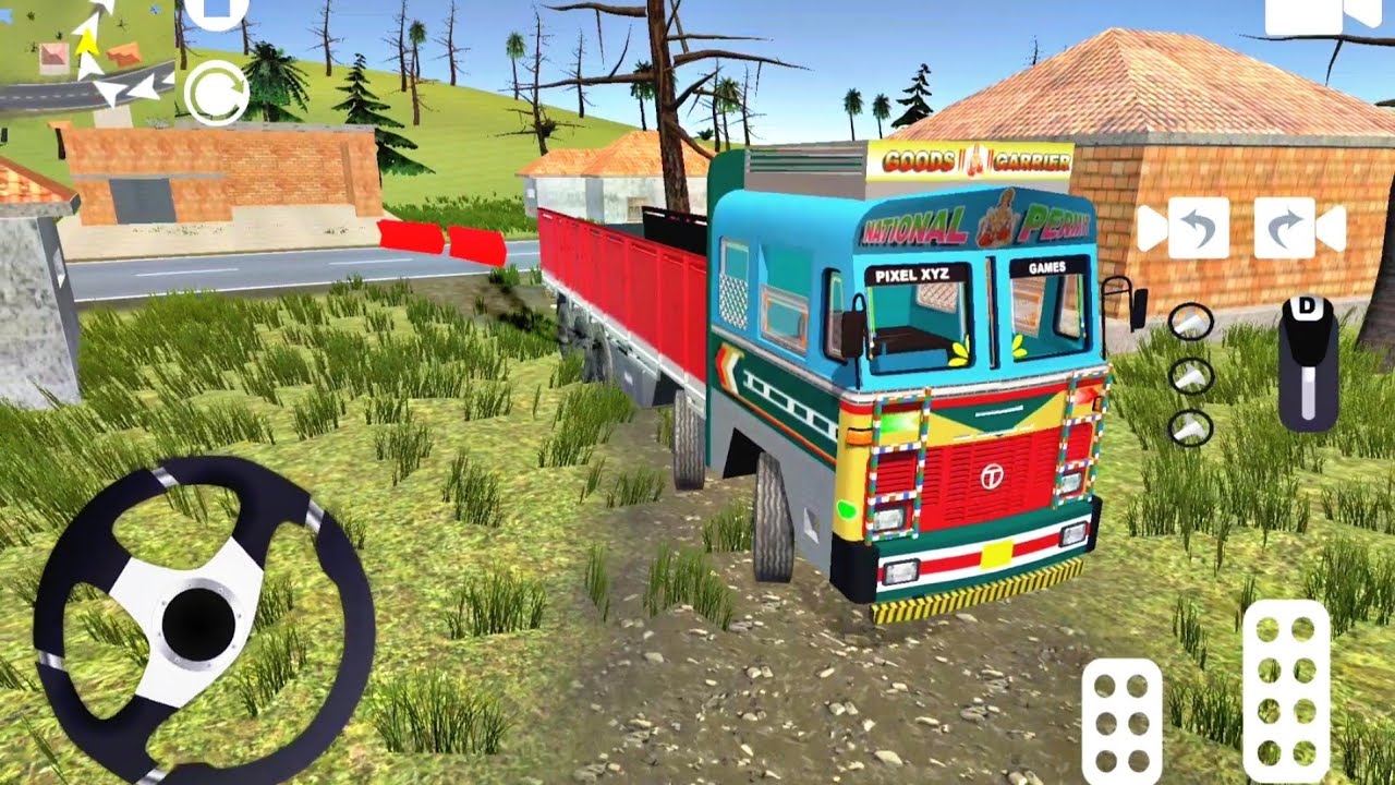 Tata Loaded Truck Crazy Off-Road Driving : Indian Truck Simulator 3D : Android Gameplay