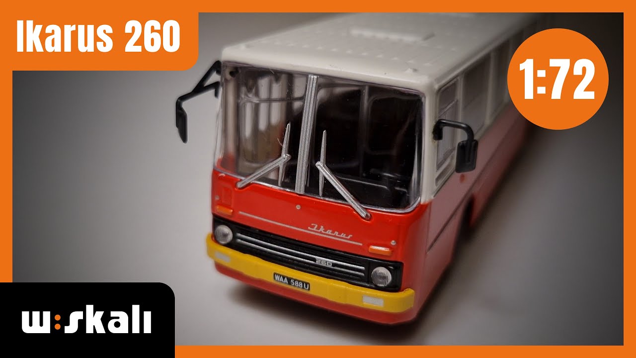 Ikarus 260 1:72 DeAgostini | Kultowe Auta PRL-u #kap #ikarus #deagostini