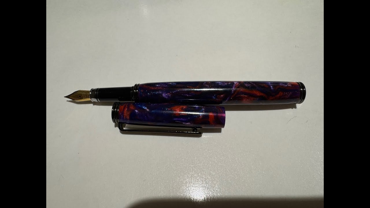 Making a Fountain Pen from a Kit-Explanation