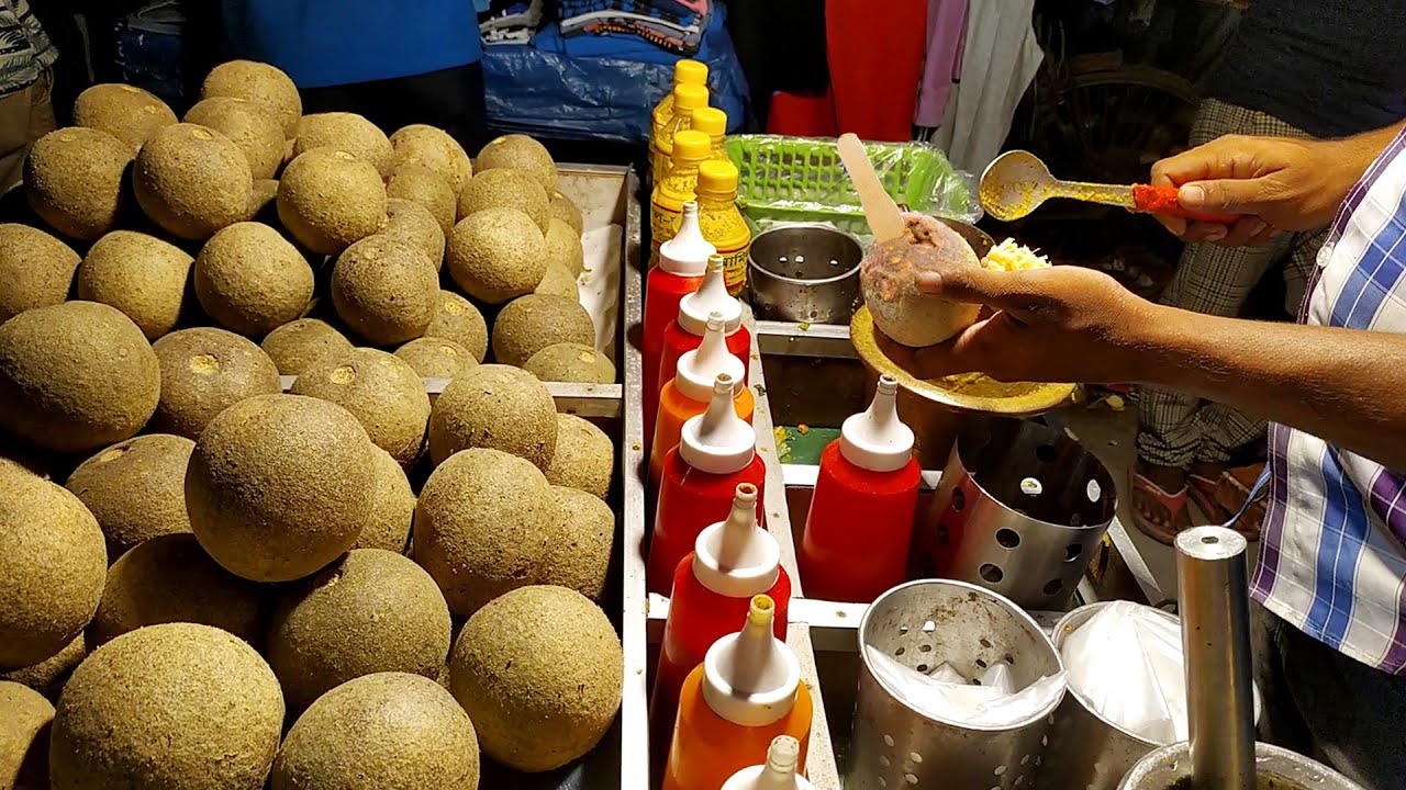 Most Unique & Mouth Watering Tasty Masala Bel (Wood Apple) | Spicy Wood Apple | Indian Street Food