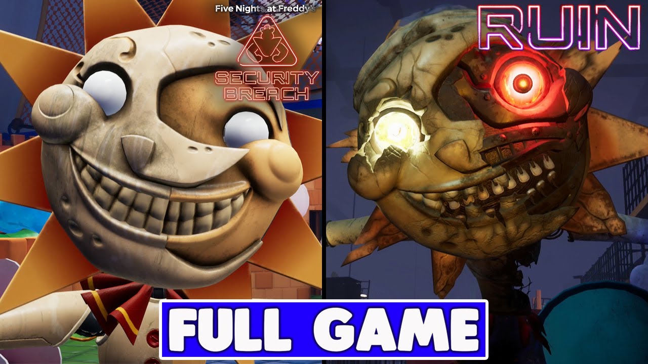 FNAF: Security Breach + Ruin DLC - Full Game Walkthrough (PS5 Pro) 4K 60FPS