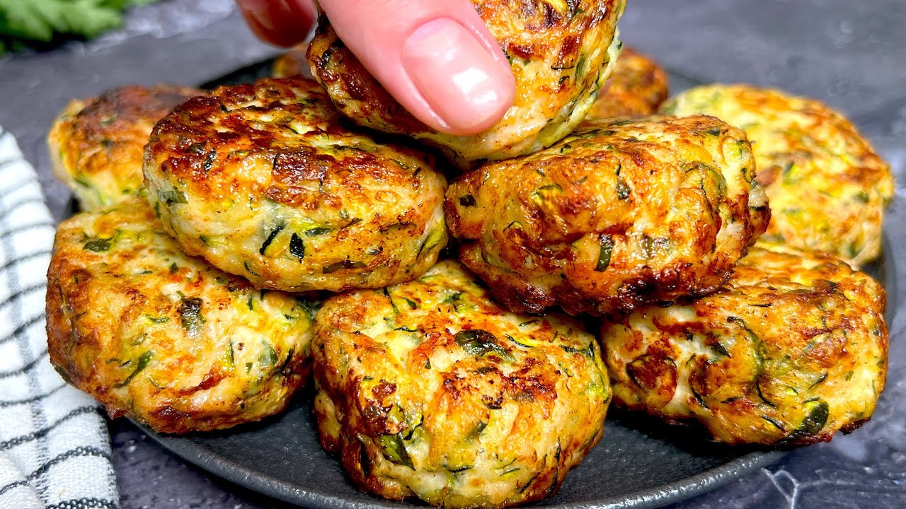 ✅ У вас дома 1 кабачок и 2 куриные грудки! Рецепт тефтелей от моей крестной мамы!