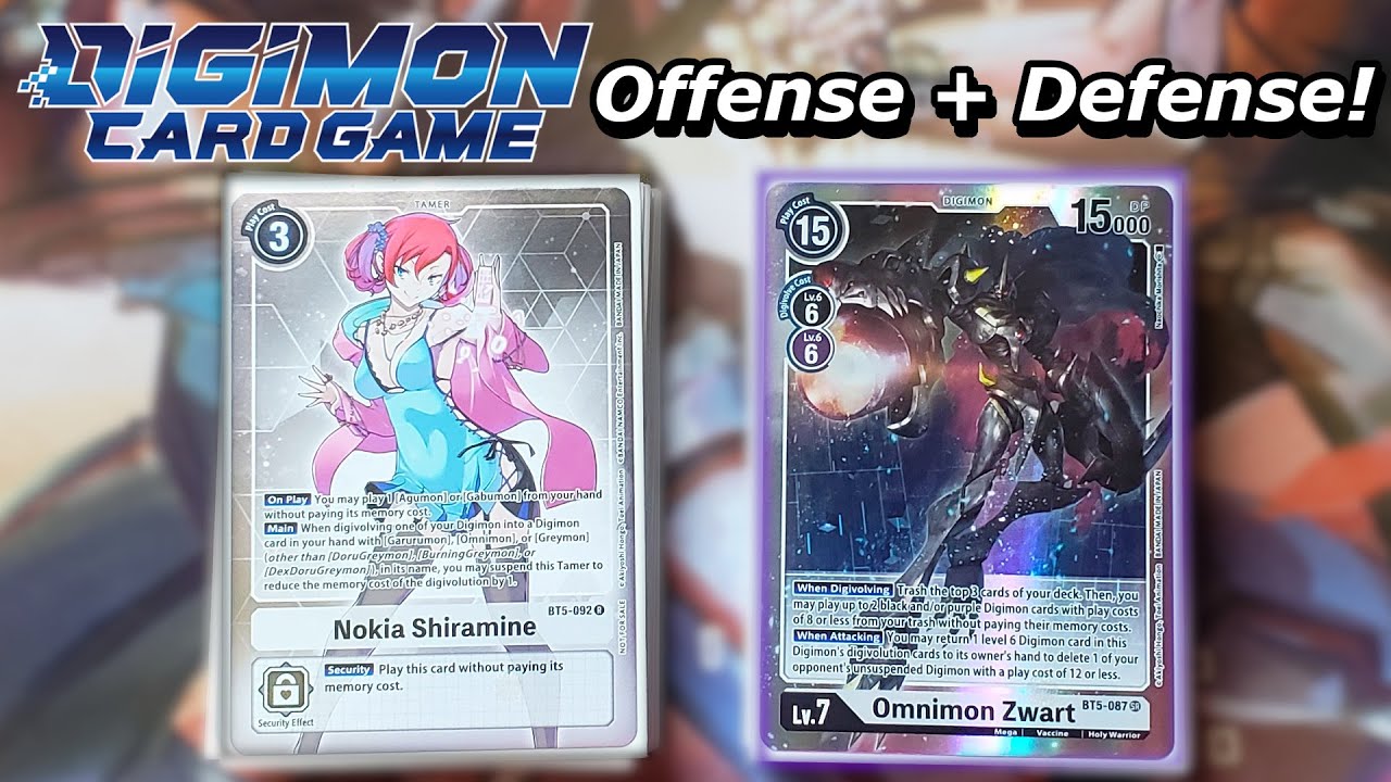 Nokia Greymon Black Deck Profile | Digimon TCG BT5 Format