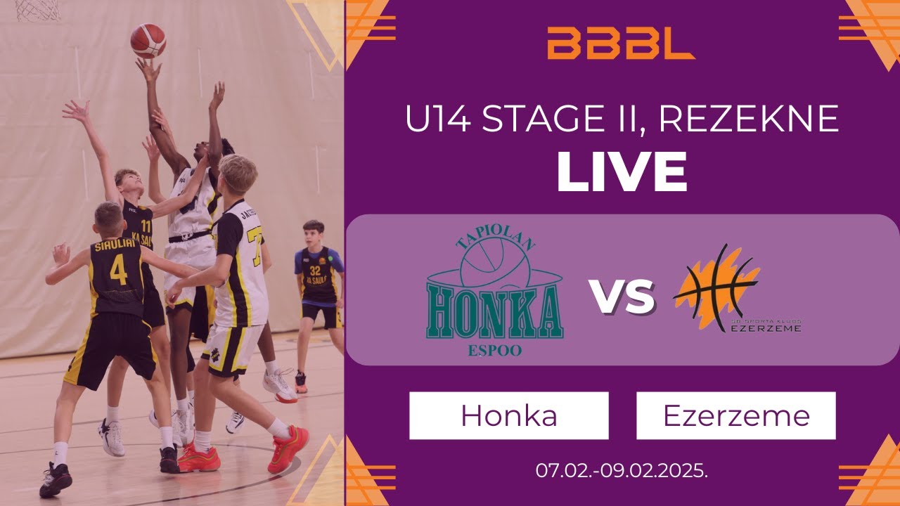 Tapiolan Honka 2011 vs Ezerzeme-Rezekne 2011 | BBBL Boys U11