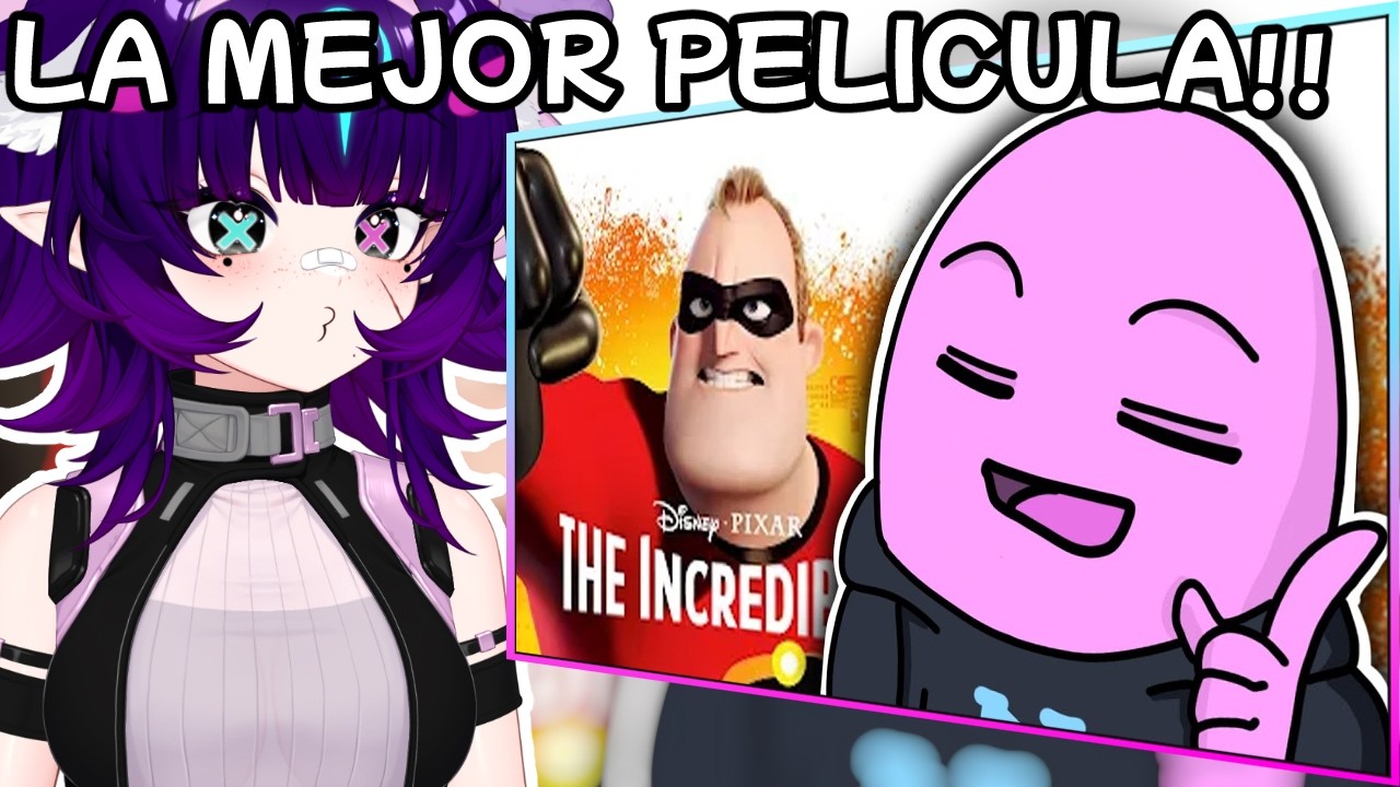 👉🙀 NEKOLIVE Vtuber Reacciona La pel&iacute;cula perfecta: Los Incre&iacute;bles by Nokiru