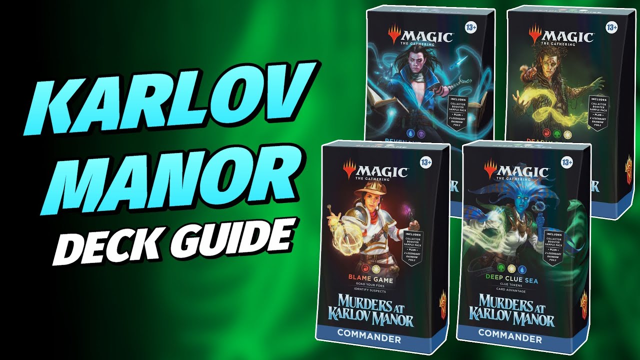 Commander Deck Guide - Karlov Manor Precons