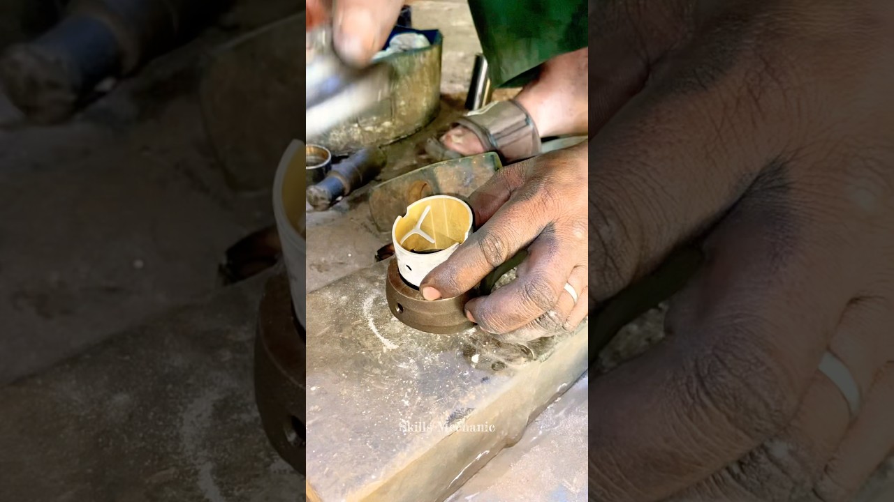 Incredible CONNECTING ROD CON FITTING #automobile #trending #pistons #rod #viral