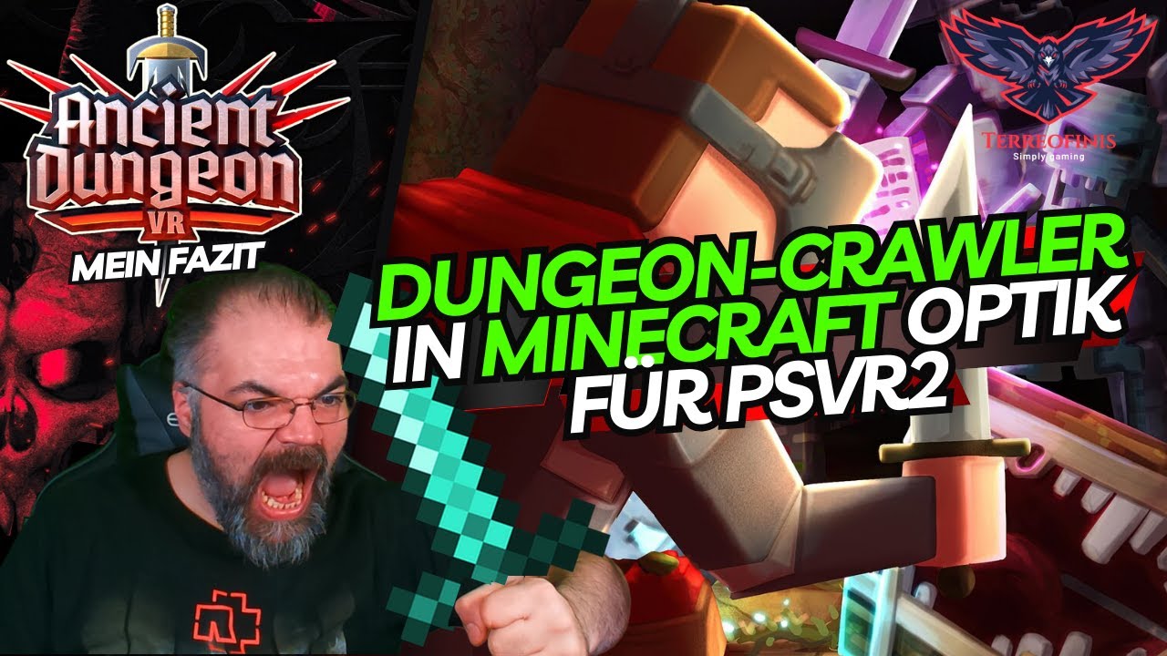 Dungeon-Crawler in Minecraft Optik für PSVR2  - MEIN FAZIT ZU ANCIENT DUNGEON VR