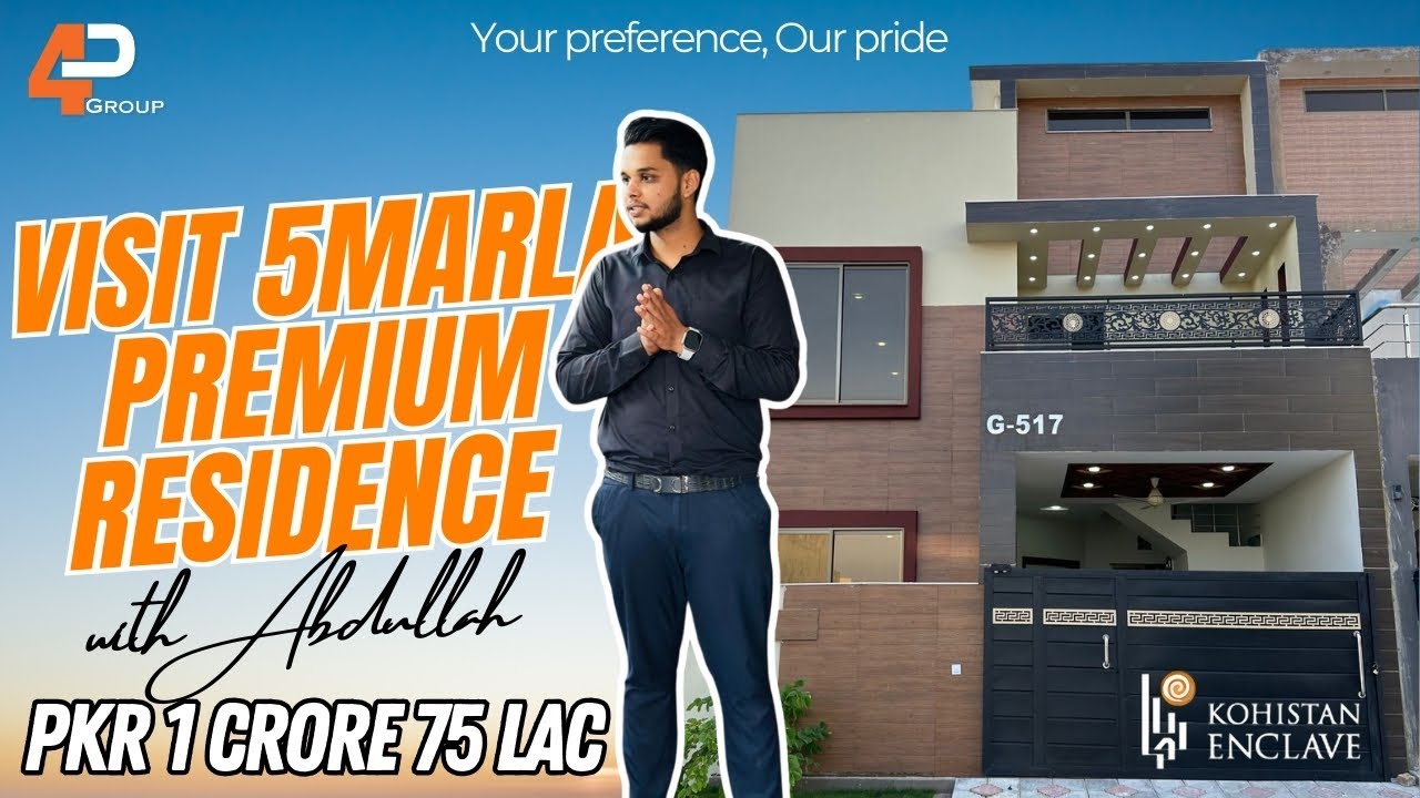 Discover 5 Marla Premium Residence | Kohistan Enclave | 4P Group