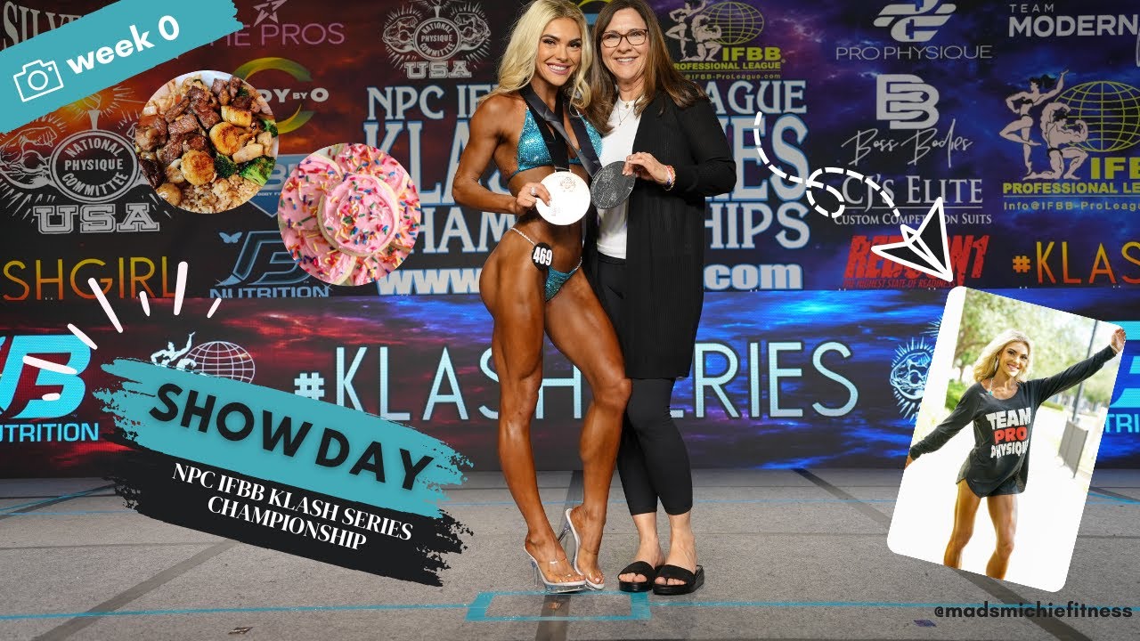 PREP SERIES: WEEK 12//SHOW DAY, where we placed, cheat meals, and future plans!