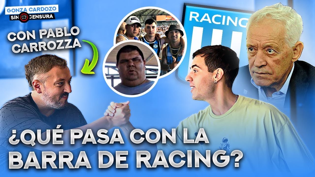 CARROZZA: “RACING TIENE UN PROBLEMA. BLANCO DEBERÍA CONOCER A LA BARRA”.