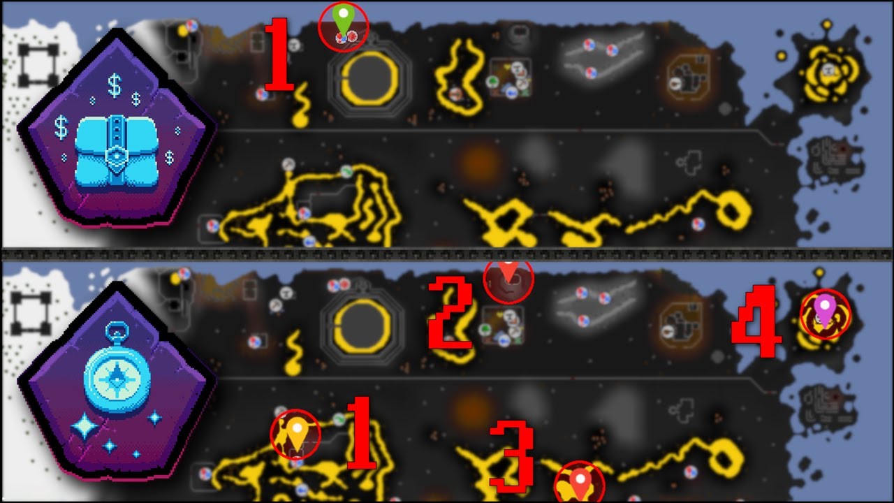 Teleport Relics Map Comparison (OSRS Leagues 5 Reveals)