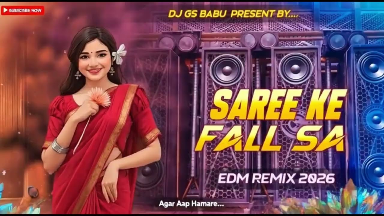Saree Ke Fall Sa DJ Remix 2026 | Hindi Romantic Old Song | EDM Soft Bass Mix | Bayajit DJ