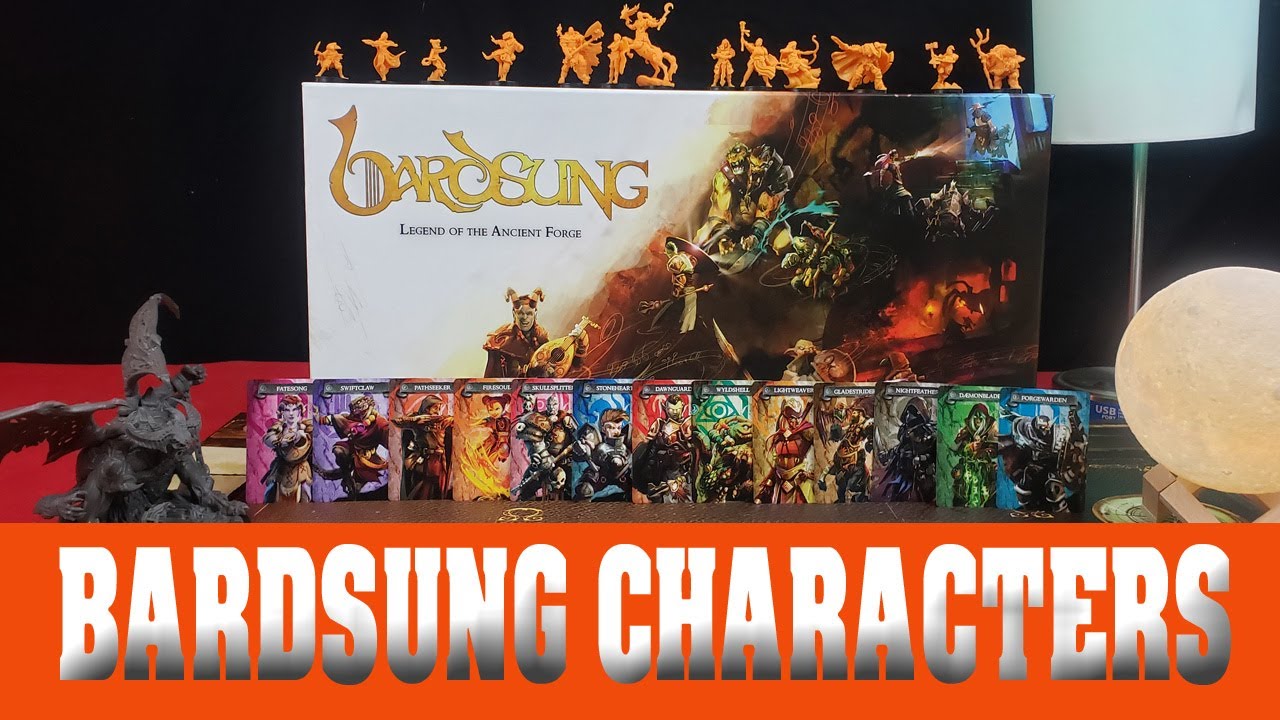 Bardsung - Jason Reviews the 13 Character Classes