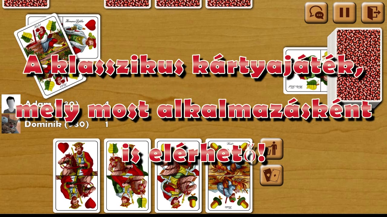 Snapszer - Ingyenes Magyar K&aacute;rtya J&aacute;t&eacute;k Snapszli