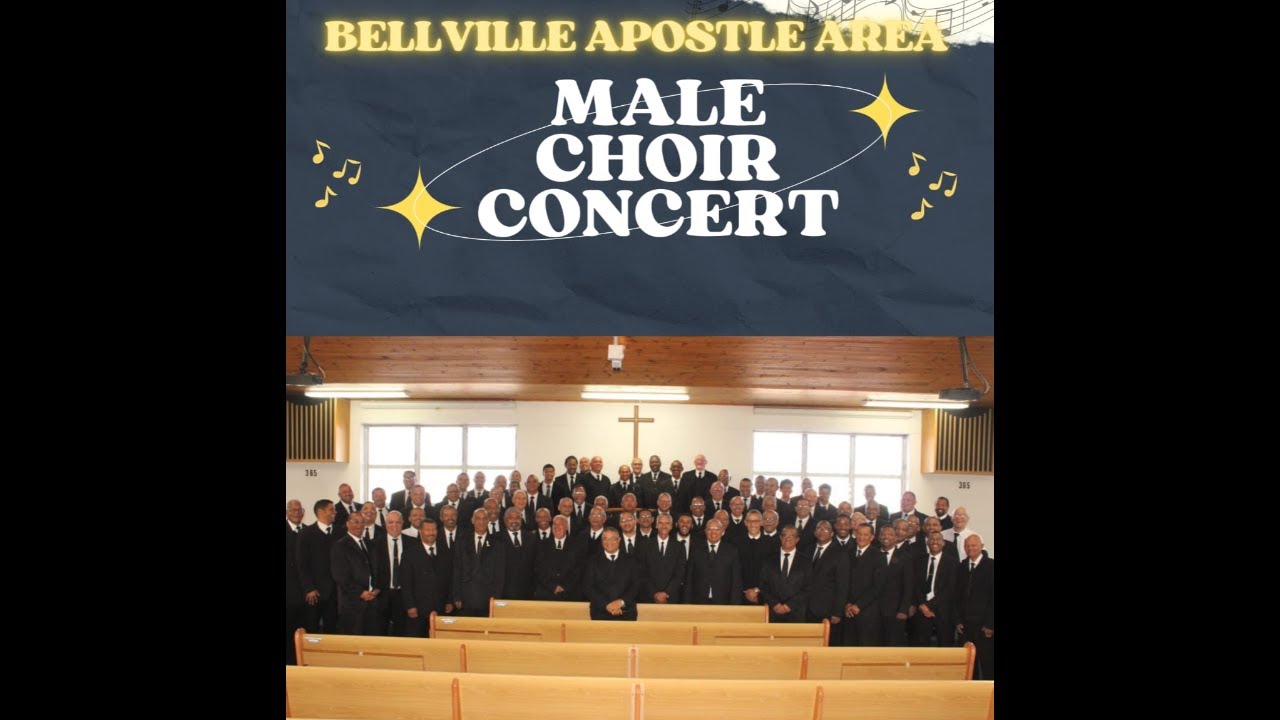 Bellville Apostle Area Male Choir and wind band concert || 13 October 2024