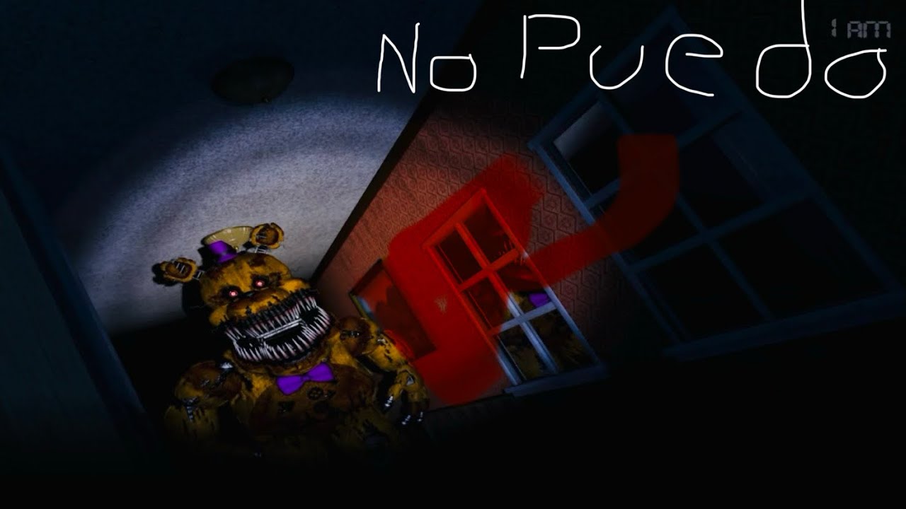 Fnaf 4 NOCHE 5.  No pude