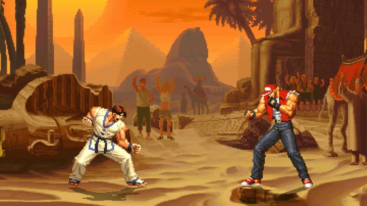 [KOF mugen]  Kim kaphwan  vs  Terry bogard