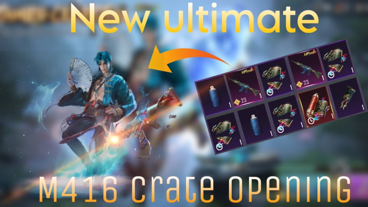 😱 OMG! NEW ROARING IMMOLATION M416 CRATE OPENING | UNDER 5000 UC #pubglover #crateopening