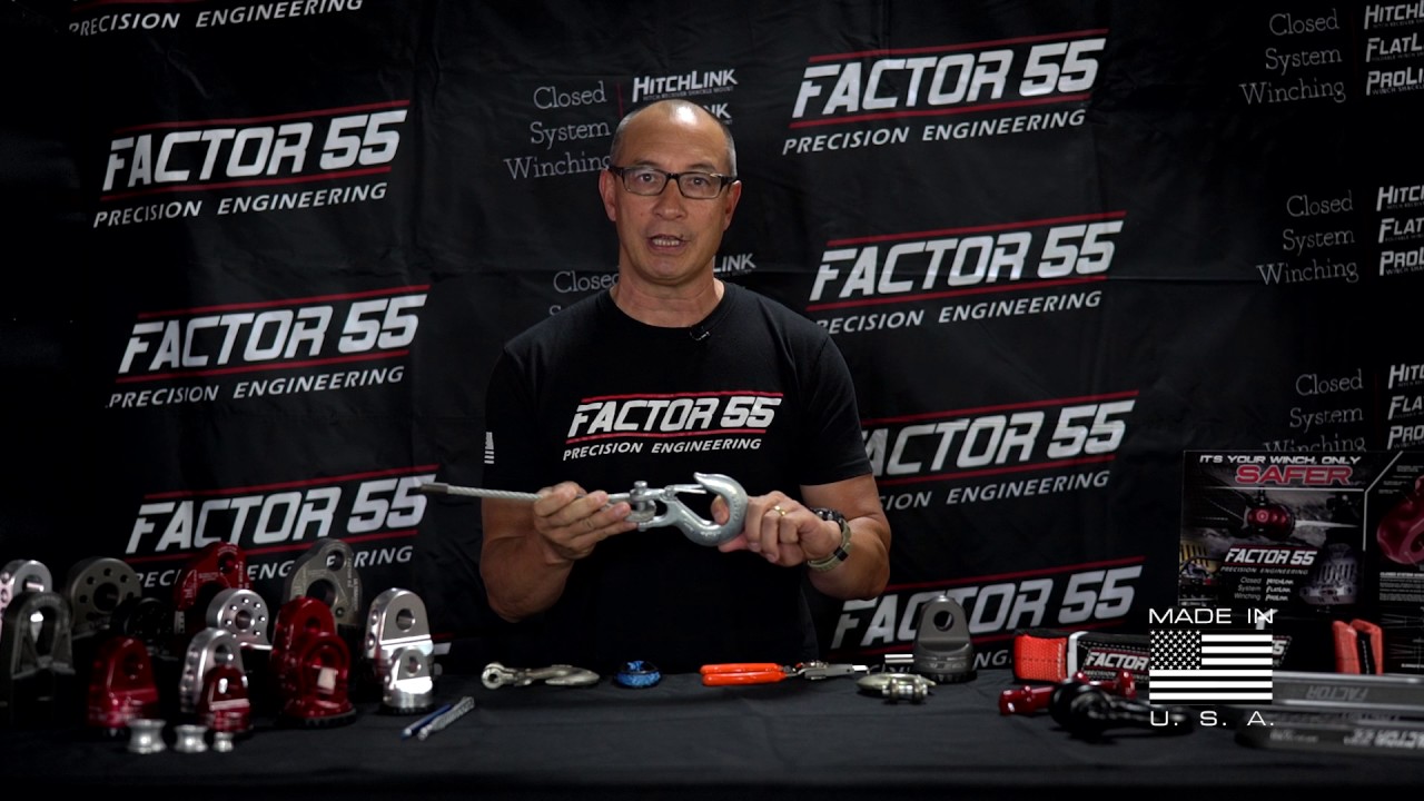 Factor 55 Shortcomings of the Conventional Winch Hook