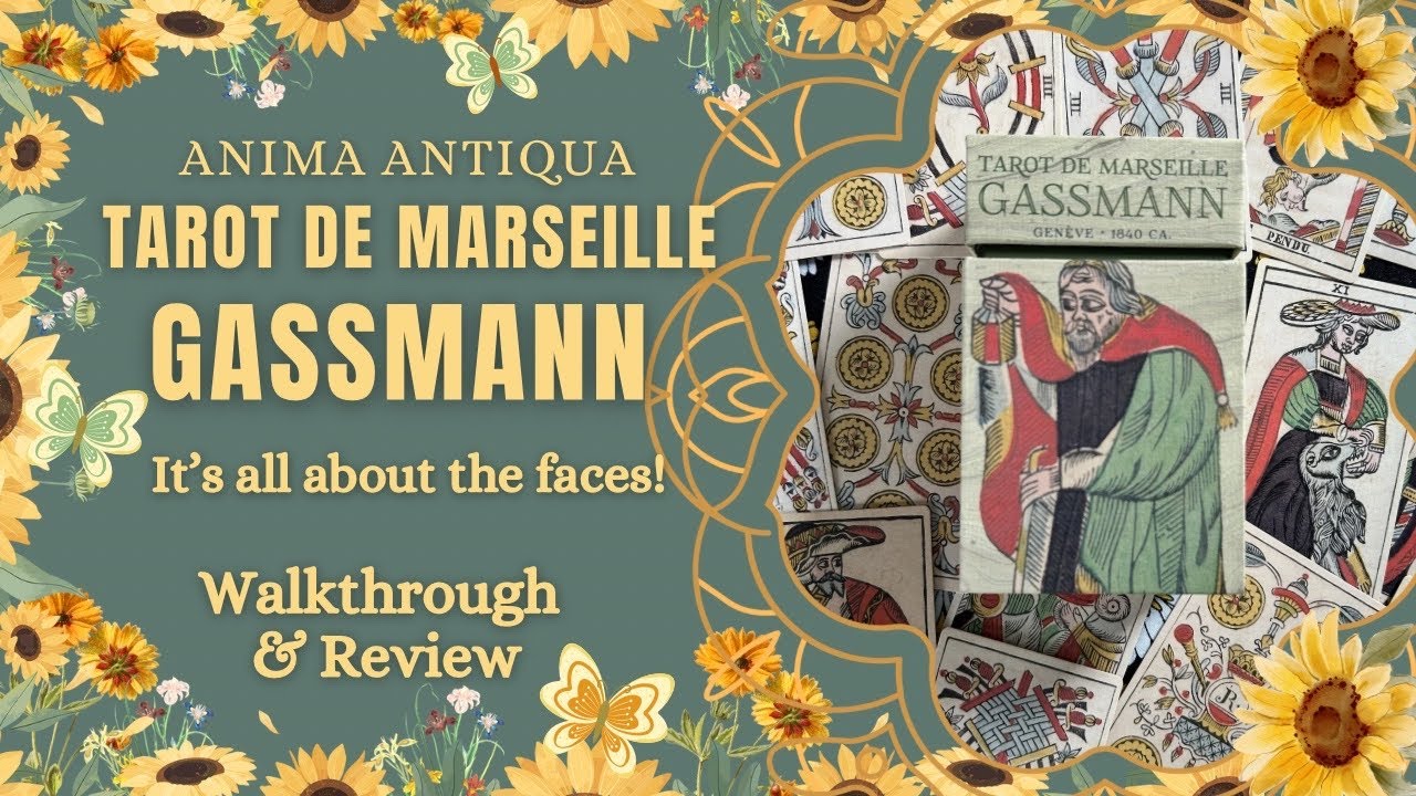 Tarot de Marseille: Gassmann | It’s All About the Faces!! | Walkthrough & First Impressions