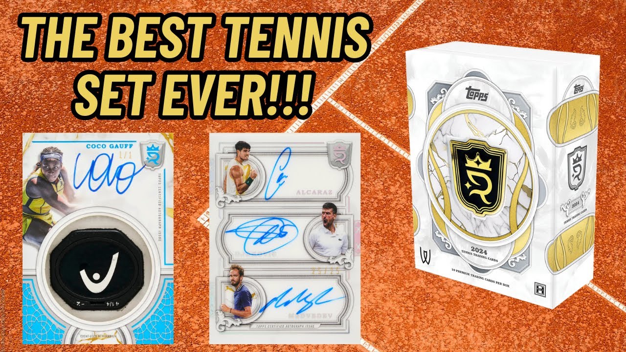 FORMER NO. 1 RANKED PLAYER AUTOGRAPH! 😱🎾 2024 Topps Royalty Tennis Box Opening!