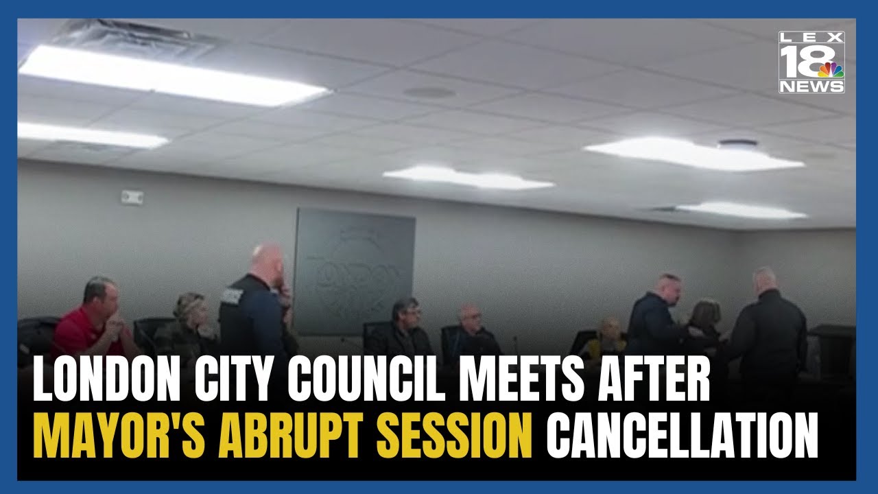 London City Council meets after mayor's abrupt session cancellation