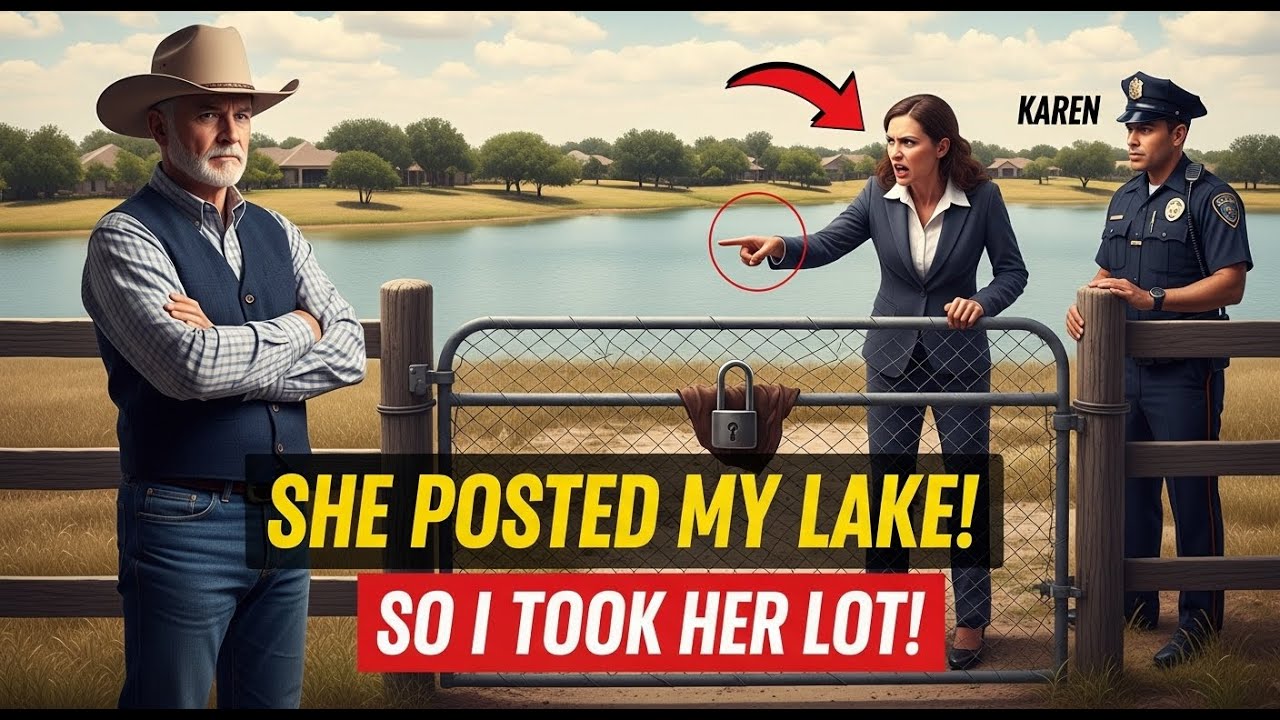 She Tried to Sell My Ranch Lake Without Permission… So I Took Her Property and Shut Her Down!