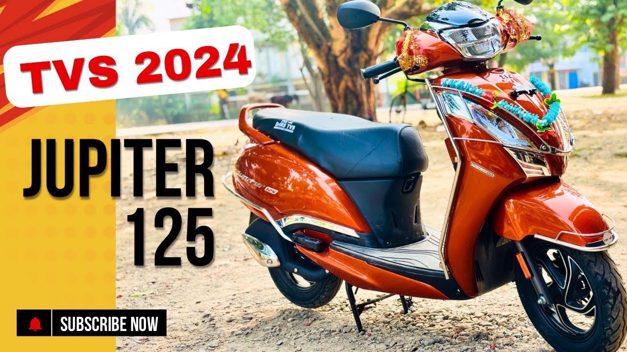 TVS Jupiter 125 Dawn Orange | 2024 New TVS Jupiter Review