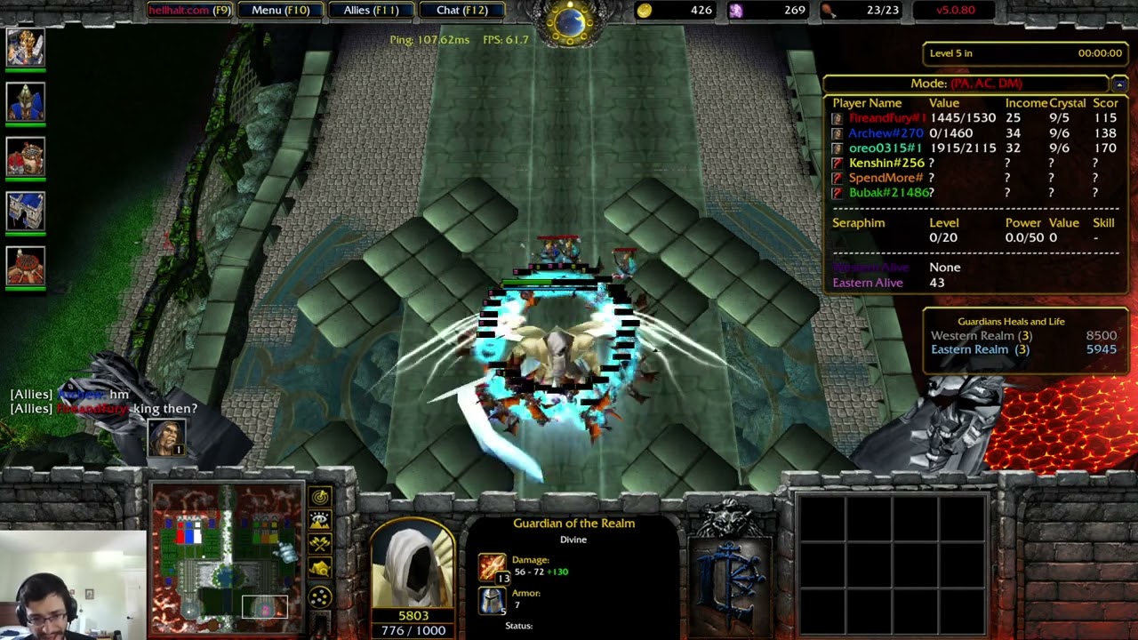 Warcraft 3 Reforged: HellHalt TD .80 - Games With Reforgies! #19 -