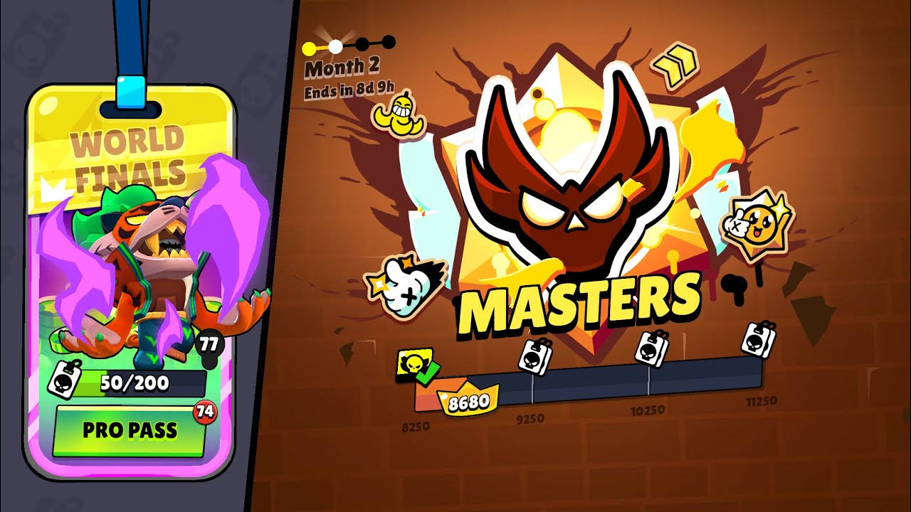 Ranked Gameplay #251 - Masters 1 - Month 2  - Brawl Stars