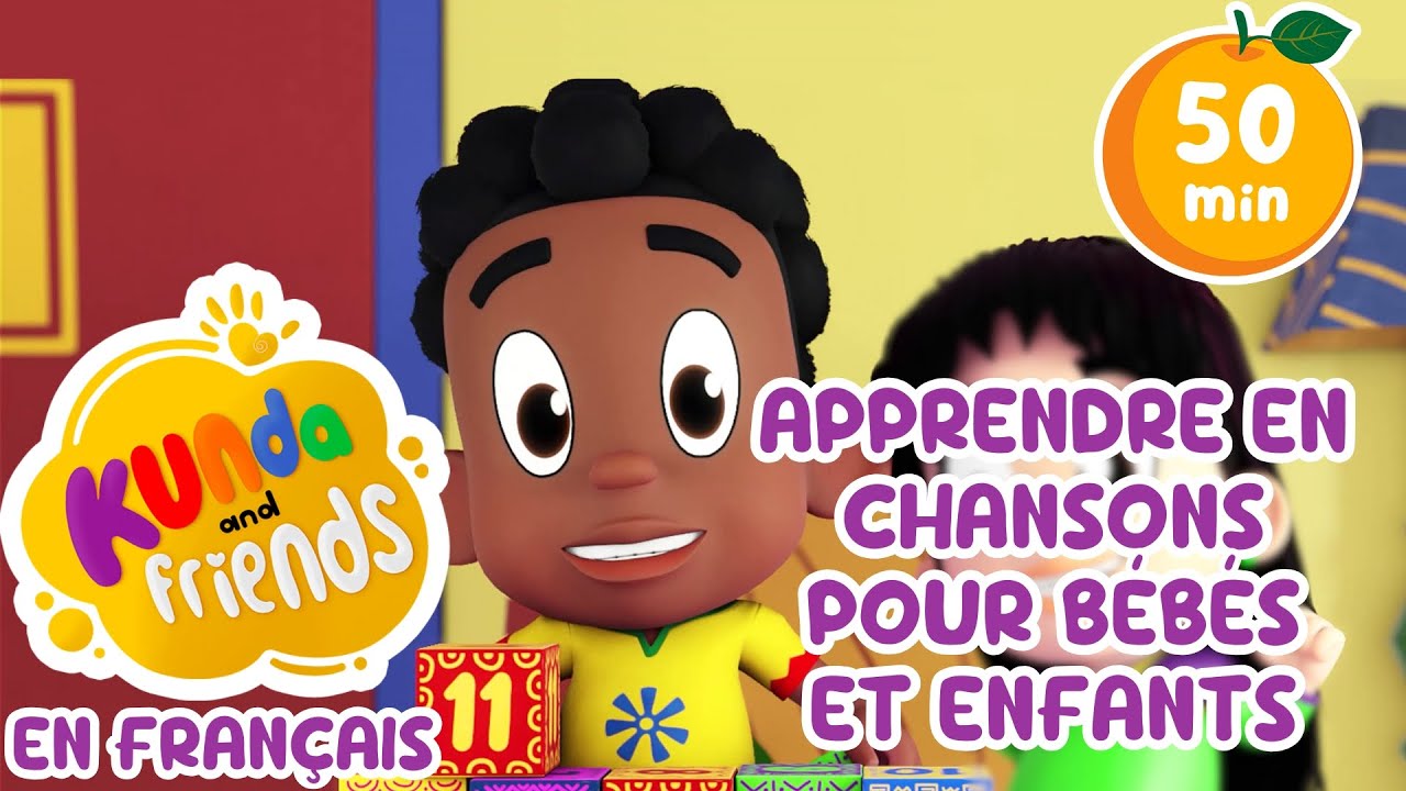 Apprendre en chansons pour bébés et enfants |  Kunda et ses amis