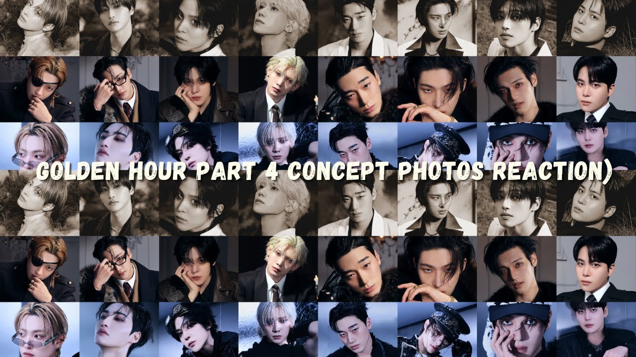 Ateez Golden Hour Part 4 Concept Photos Reaction Video