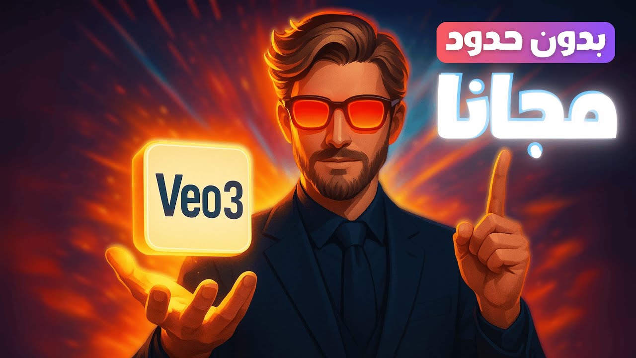 🎥 Veo 3 Google AI مجانًا | أقوى شرح لعمل فيديوهات بالذكاء الاصطناعي بدون برمجة! | شرح GOOGLE VEO 3